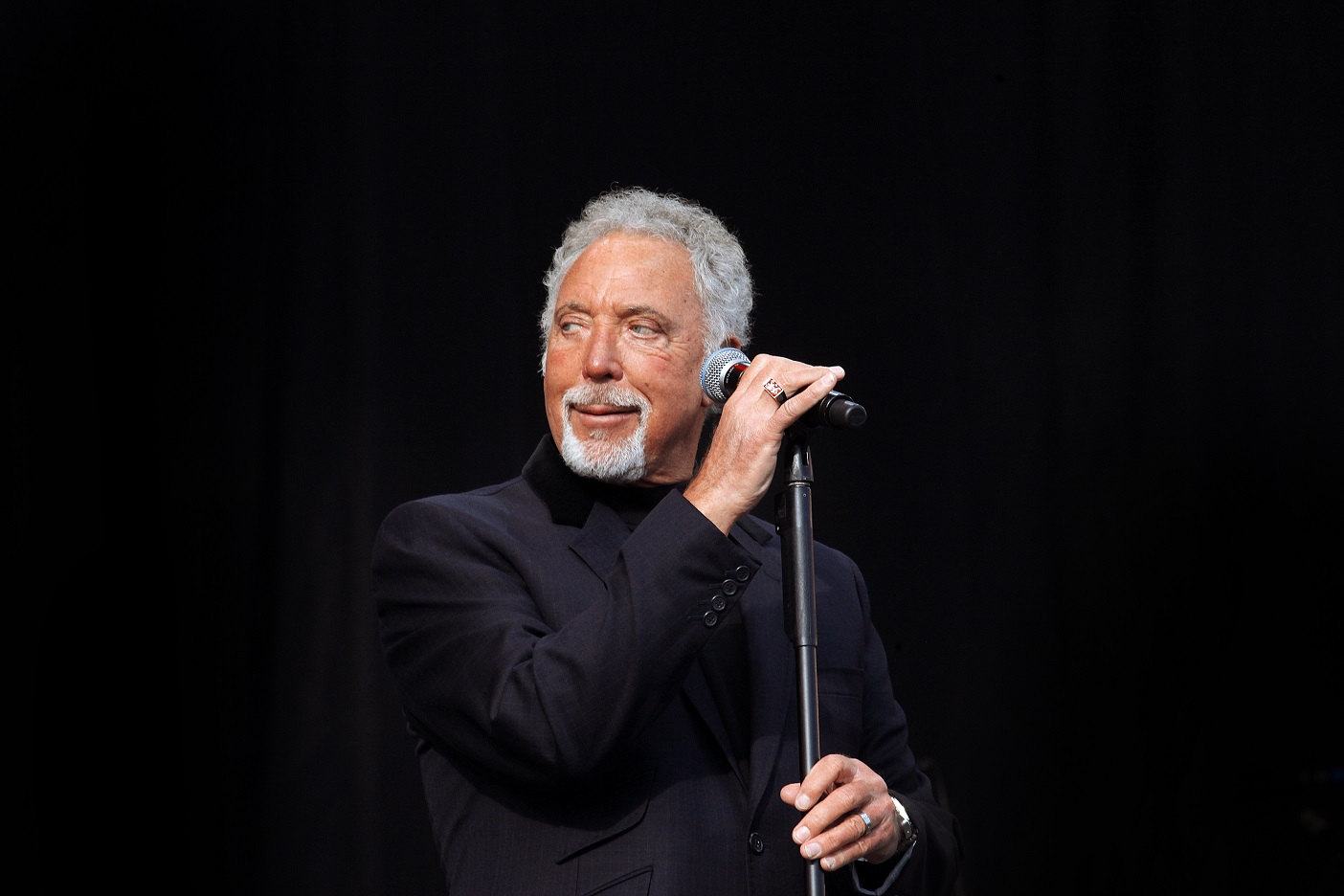 Tom Jones plays at T in the Park on the 7th July 2011