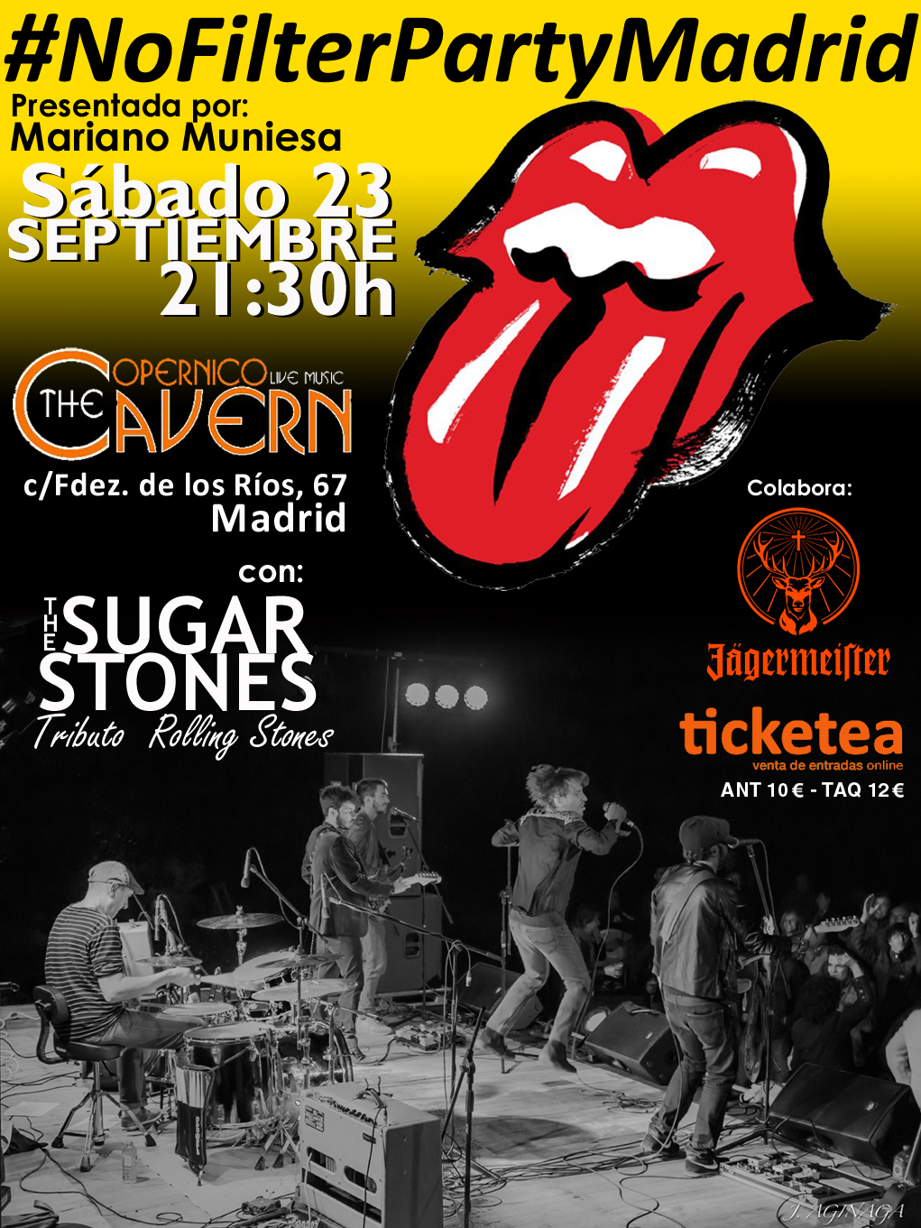 Llegan los Rolling Stones a España y llegan The Sugar Stones a Madrid