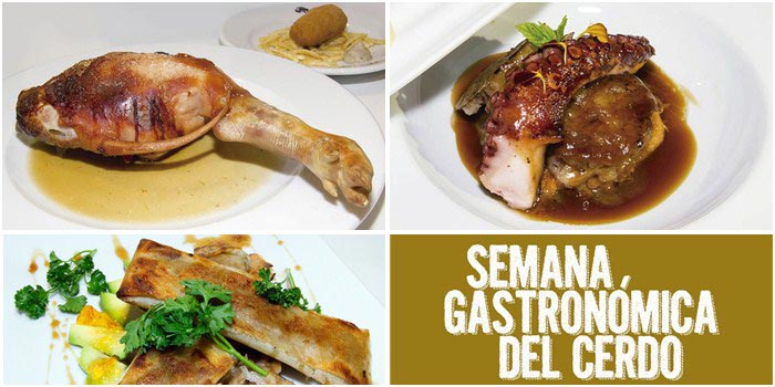 III Semana Gastronómica del Cerdo en San Sebastián de los Reyes.
