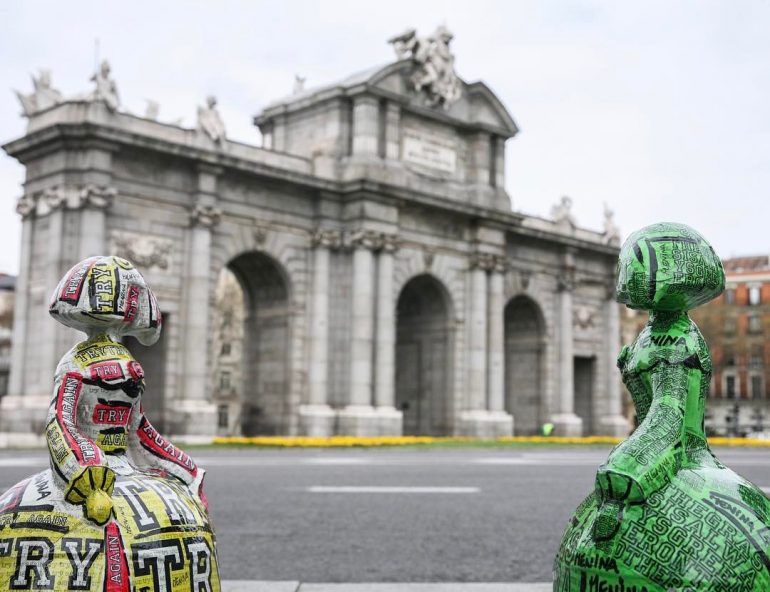 «90 Meninas» en las calles de Madrid