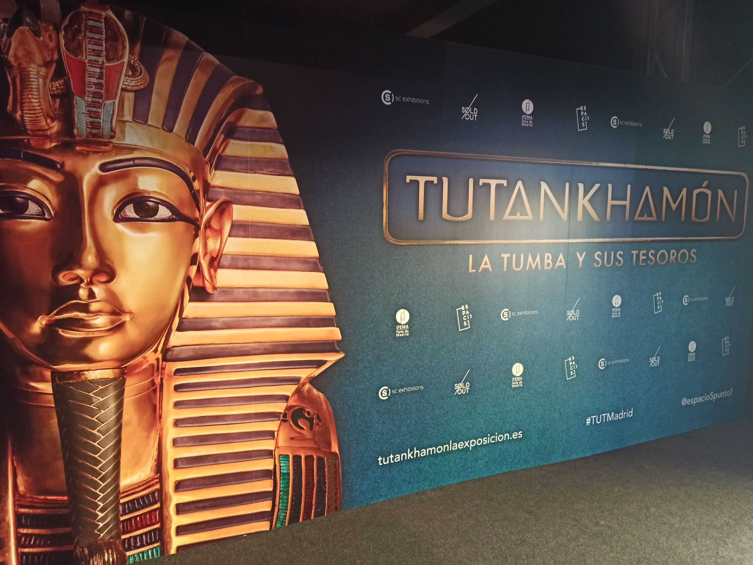 La tumba y tesoros de Tutankhamón en Madrid